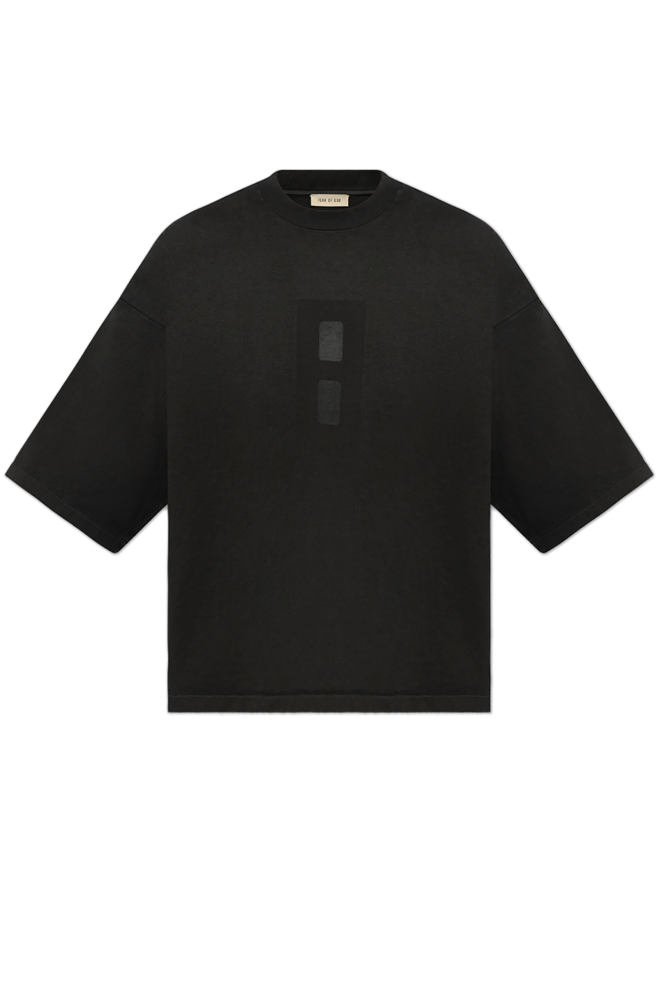 Tシャツ・カットソー FEAR OF GOD BLACK COTTON T-SHIRT 0400021596115_BLACK?wid=600&